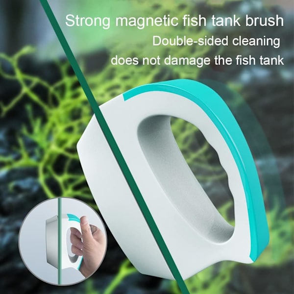 Akvarieglas magnetisk børste, akvariemagnetisk glasrenser, F