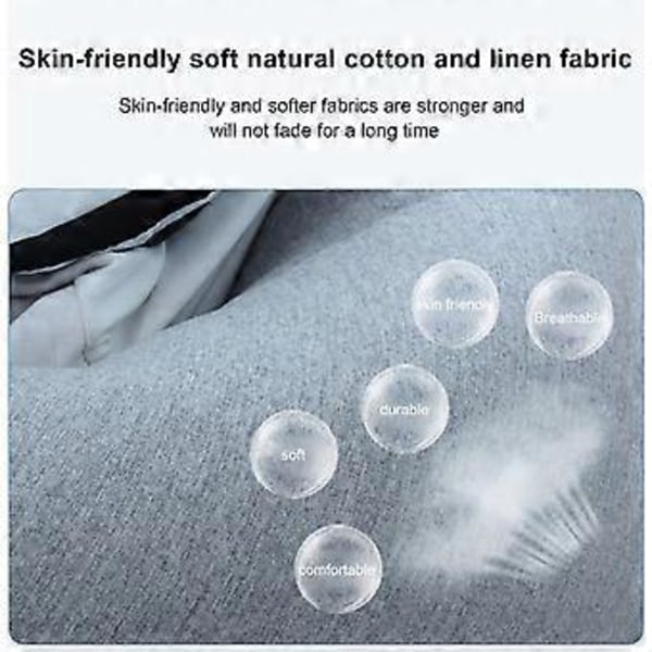 Uusi Täyttämätön Suuri Säkkituoli Sohvan Päällinen Sisätiloihin Lepotuoli Aikuisille Lapsille Lazy Lounger 50% Tarjous (L Harmaa)