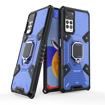 PC + TPU-etui til Xiaomi Redmi Note 11 Pro 5G / 4G Global (Blå)