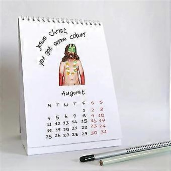 Christ What A Year Kalender 2025 Inspirerande Måleri Den Andra Kalendern 2025 Christ Väggkalender H