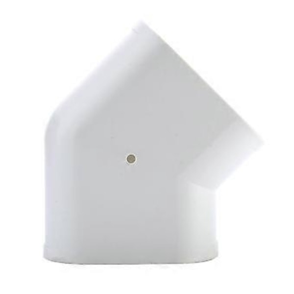 45° Flad Buet Aircondition Dekorativ Hætte Dekorativ Rørfitting (80mm)