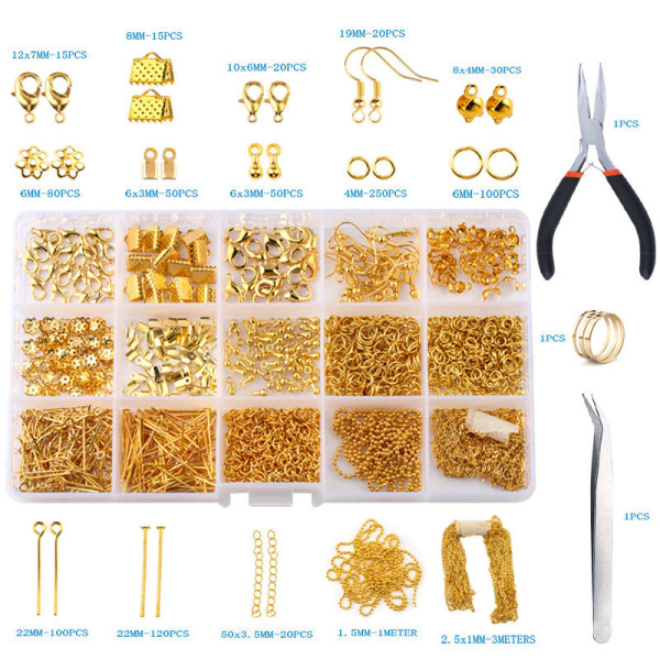 875 Pccs Jewelry Making Starter Kit, Jewellery Making Kit, R