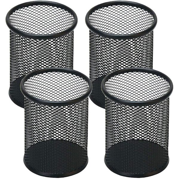 Pennställ Mesh Pennskrin Metall Pennskrin för Skrivbord Kontor*