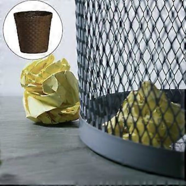 Olkiastia Punotut Säilytyskorit Pyykkikorit Kukkaruukku Kori Punottu Kukka Kori Roskakorit