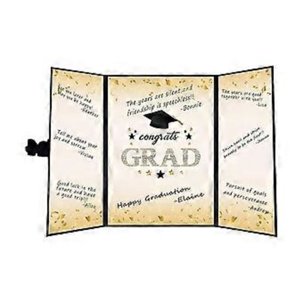 2x Elegant Gjestebok for Feiring av Studenter