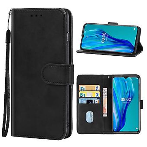 Læderetui til Ulefone Note 12 (Sort)