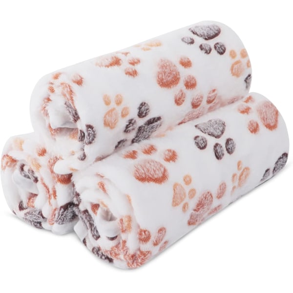 Pehmeä lämmin eläin fleece-peitto sänkymatto peitto tyyny koira pentu