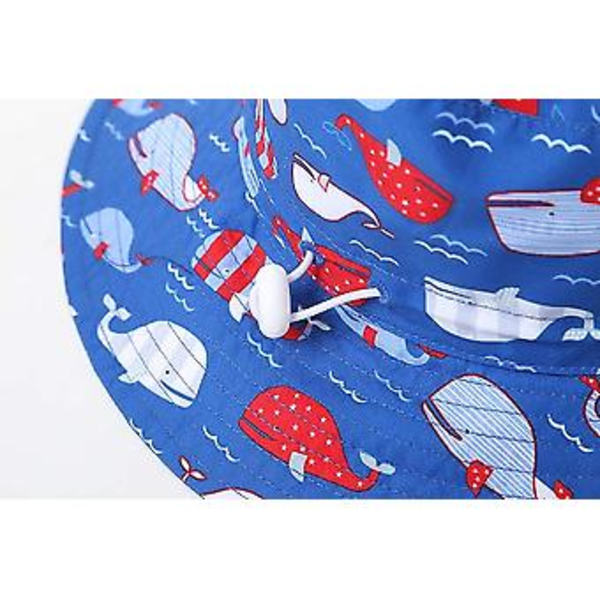 Home Prefer Lasten UPF52+ Safari-Aurinkolippis Hengittävä Bucket Hat Kesäpelilippis