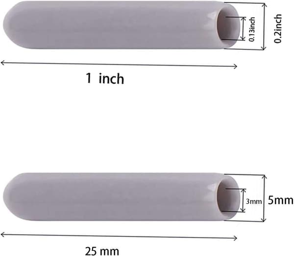 100-pak oppvaskmaskinstativdeksler, universelle PVC-stativdeksler for Ru