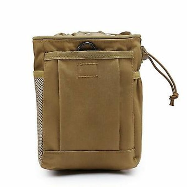 Taktisk Molle Utility Drop Dump Ficka Militär Jakt Vapen Ammunition Väska Kraftig (Khaki)