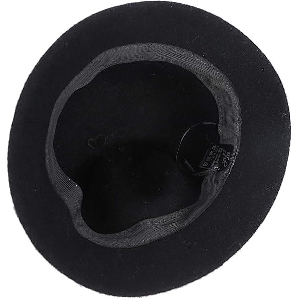 Dam ullfiltklocka hinkhatt vinter elegant bowlerhatt Ther