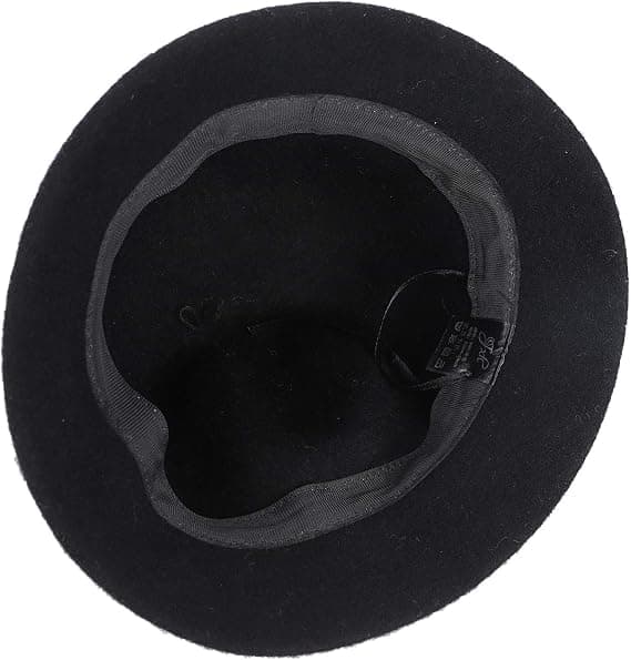 Dames ullfilt Cloche bøttehatt vinter elegant bowlerhatt Ther