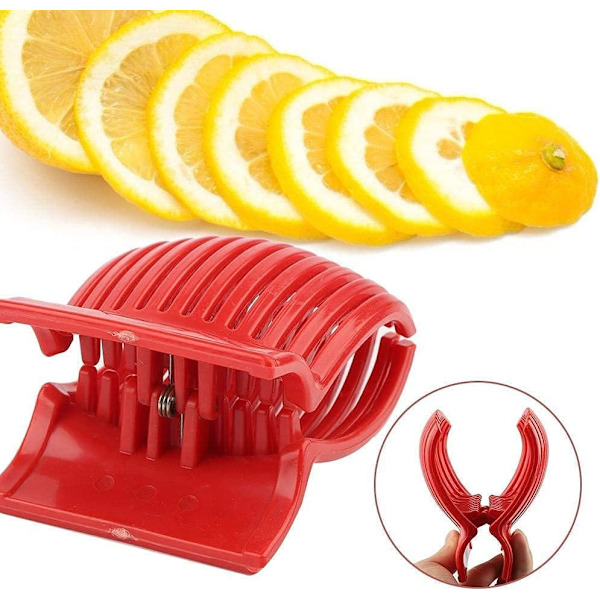 Tomatskærer, Tomatcitronskærer Frugt Cutter Løg Holder Kitc