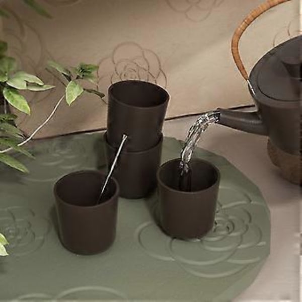 Geometriske Brik Resinforme 3D Rose Blomst Silikoneform Resin Støbning Epoxy Resinforme Rund Rektangel Bakkeform (firkantet)