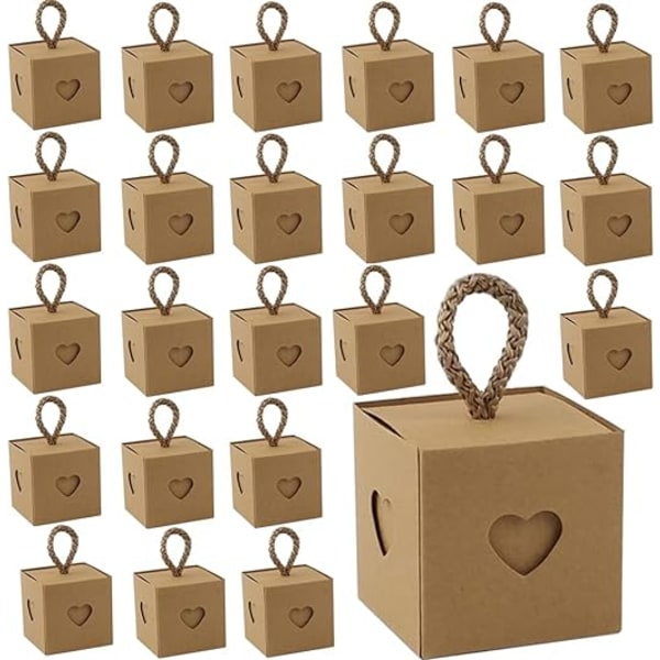 Presentförpackningslåda, 30 st Bröllopsfestlåda, Presentask i kartong