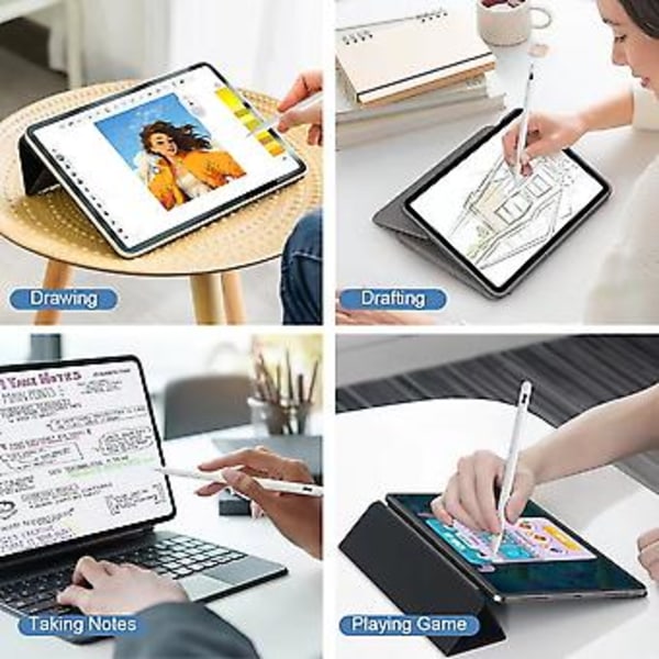 Styluspenna med utbytbara spetsar för iPad Pencil