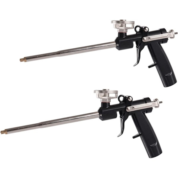 2 stycken professionell polyuretanskumspistol, fogpistol, lämplig för tätning, fyllning, tätning,