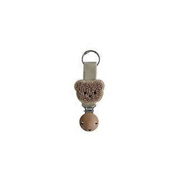 Lätt Hattklämma Sommar Hattklämma Väskaccessoar Hatthållare Handväska Hattklämma Perfekt Present för Trendiga Resenärer (khaki björn)