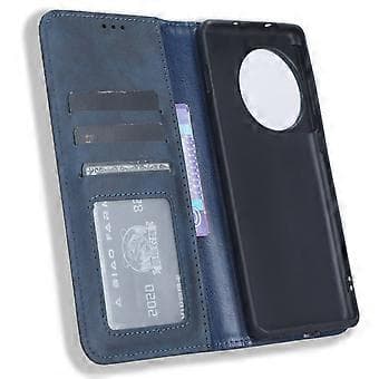 För OnePlus Ace 2 Pro 5G Retro PU-läderfodral Stötsäkert Plånboksställ Telefonfodral (Stil C)