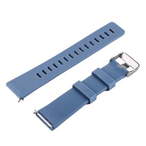 Silikonarmband för Fitbit Versa / Versa 2 (Blå)