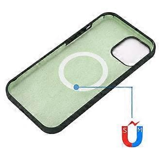För iPhone 13 mini 5,4 tum flytande silikonfodral skyddsfodral för magnetisk laddning (stil I)