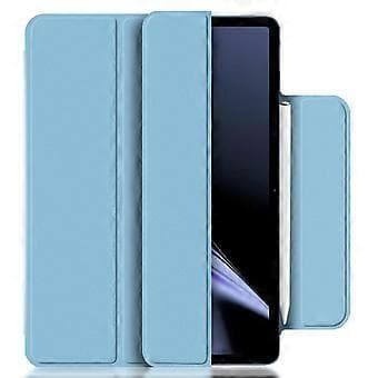 För Oppo Pad PU-läder Tri-fold stativ surfplattefodral magnetisk absorptionsskydd (stil C)