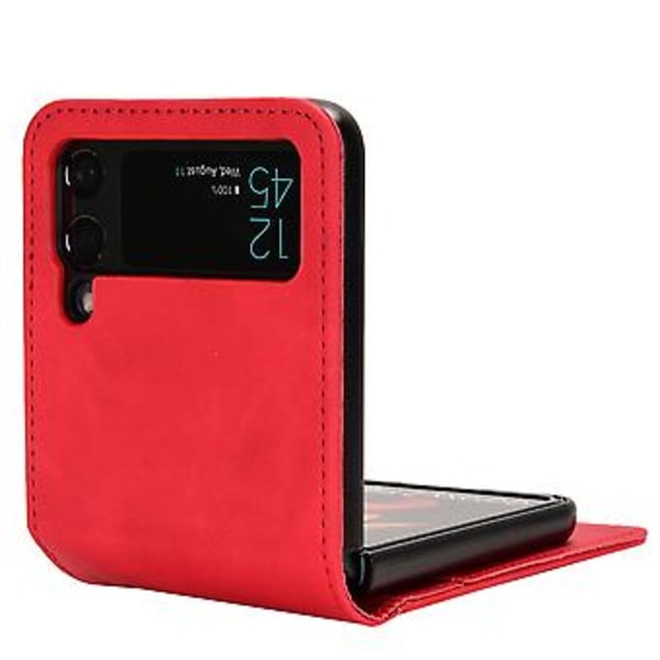 Ihomainen puhelimen kuori Samsung Galaxy Z Flip4 5G:lle (Punainen)