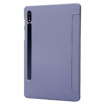 Læder Tablet Etui Til Samsung Galaxy Tab S9 (Lilla)