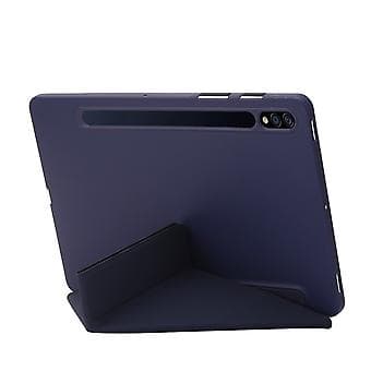 Läderfodral för surfplatta Samsung Galaxy Tab S9+ (Mörkblå)