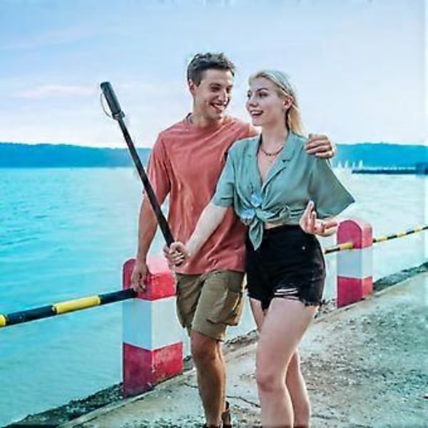 Power Selfie Stick 4500mAh Batteri Usynlig Fjernbetjening Stick Udskiftning Kamera