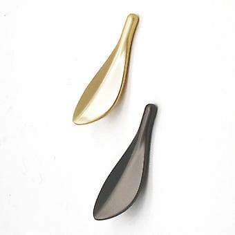Møbelgreb 2 stk. Zink Legering Møbelgreb Guld Møbel Knapper Hul Center Afstand 32mm Sort
