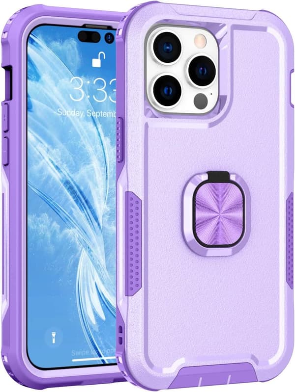 iPhone 14 Pro Max deksel Heavy Duty Full Body Shockproof Kickstand