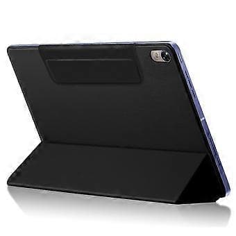 För Oppo Pad PU-läder Tri-fold Stativ Surfplattefodral Magnetisk Absorption Skyddsfodral (Stil B)