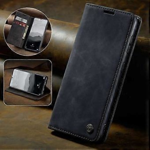 CASEME 013 Series Flip Wallet Läderfodral för Samsung Galaxy A71 (Stil A)
