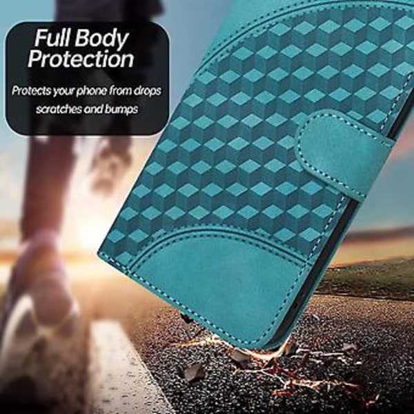 Elefantti-reliefillä varustettu PU-kotelo Samsung Galaxy Z Flip3 5G:lle (Vaaleansininen)