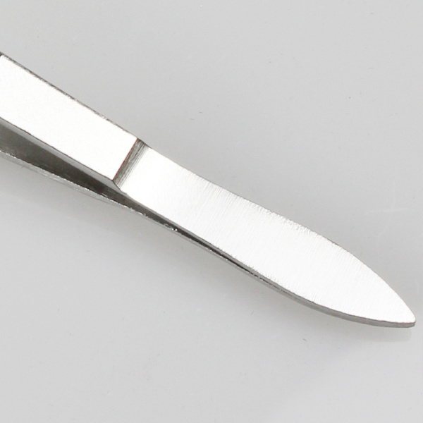 Display rostfritt stål armbågsklämma -16cm enkel böjd rem positi
