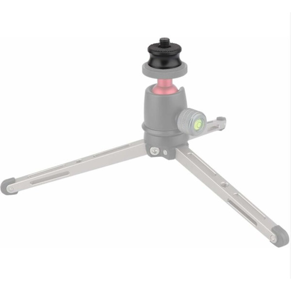 2 stativskruvadapter, 3/8-16 hona till 1/4-20 hane