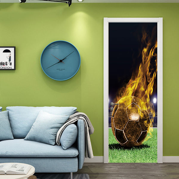 (38.5*200cm*2stk) 3D-effekt plakat dørklistremerke 10