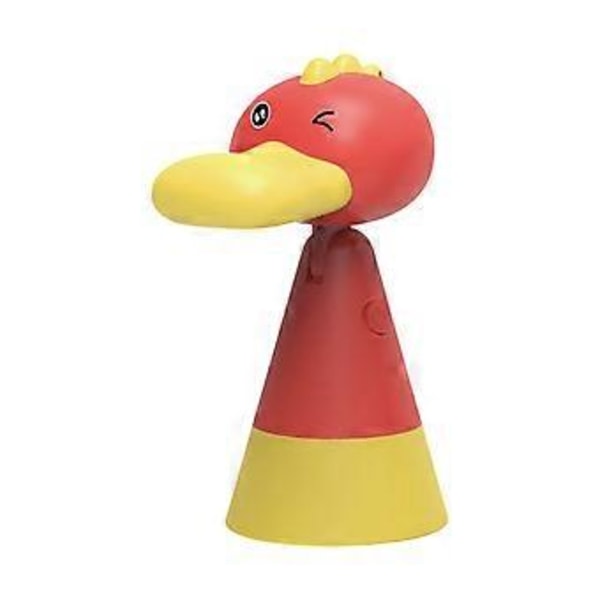 Dinosaur skrivebordslampe, kollegium, studerende øjenbeskyttelseslampe, USB genopladelig skrivebords-, læse-, lærings-, belysnings-, natlampe (rød)