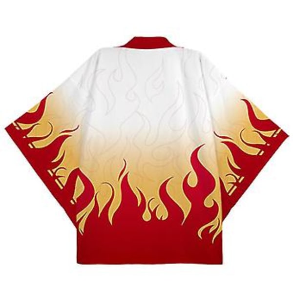 Anime Cosplay-asu Demon Slayer Kimetsu No Yaiba Haori Kimono Agatsuma Zenitsu Kochou Shinobu Kesätakki Paita Anime Vaatteet-r (XXS S)