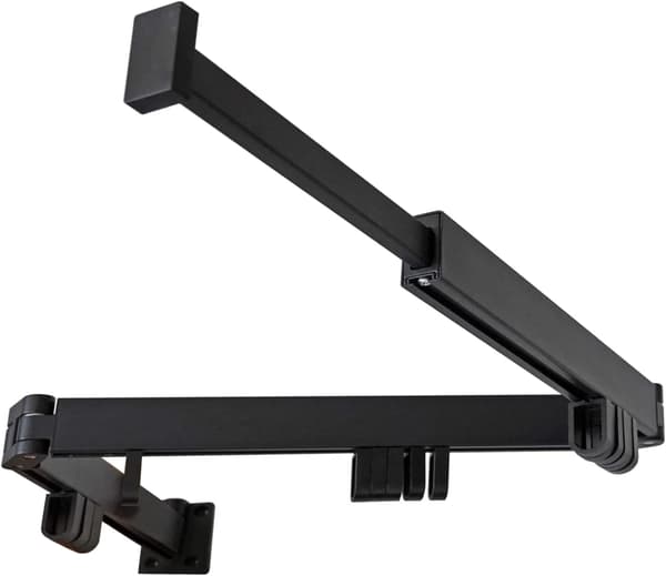 Foldbar Indendørs Tøjstativ i Aluminium, 3 Lag