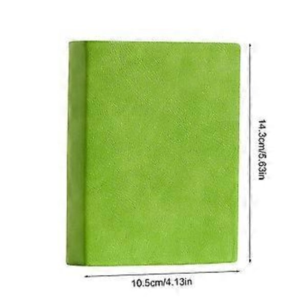 Basic Professional Tyk Skitsebog 640 Siders Læder Notesbog til Skrivning Tegning Tyk Notesbog Journal Uforet/Lineret Pink (Pink)