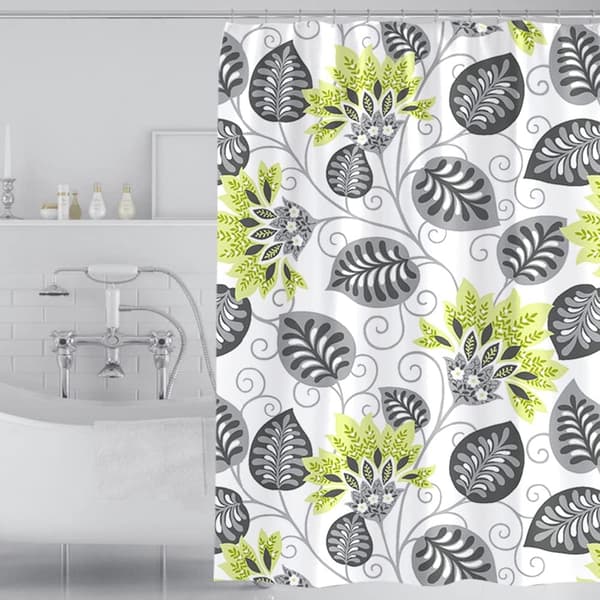 Dusjforheng 100 x 180cm Muggsoppbestandig Vanntett Polyester