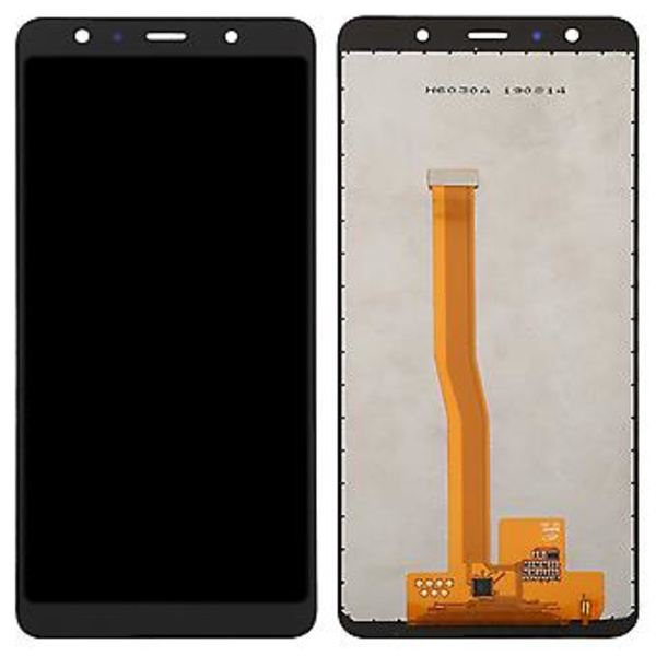 incell LCD-näyttö Galaxy A7:lle (2018) A750F/DS, A750G, A750FN/DS, kosketusnäytöllä, kokoonpano (musta)