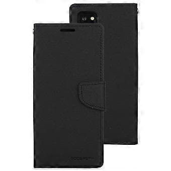Samsung Galaxy Note20 Nahkainen Kotelo (Musta)
