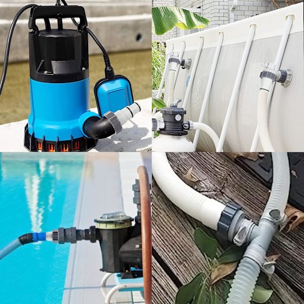 Pool Slange Adapter A, 2 stk. Intex Swimming Pool Adapter A, Replac