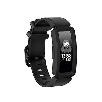 Smartwatch Silikon Urrem til Fitbit Inspire HR (Hvid) (Sort)
