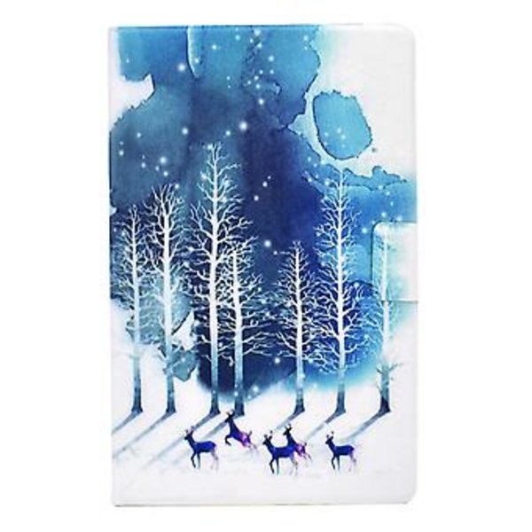 Nahkainen Tablet-kotelo Samsung Galaxy Tab A9+:lle (Violetti Peura)