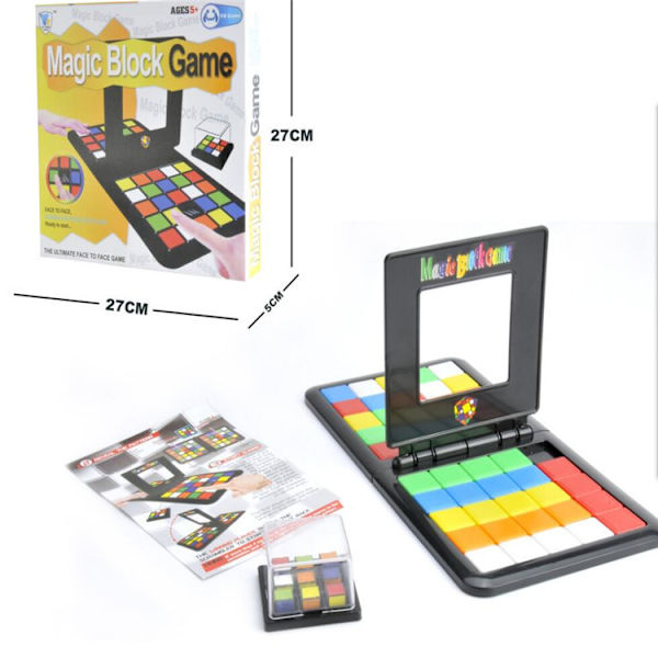 Magiska blockspel Race Magic Cube pussel skicklighetsspel Liten turnering