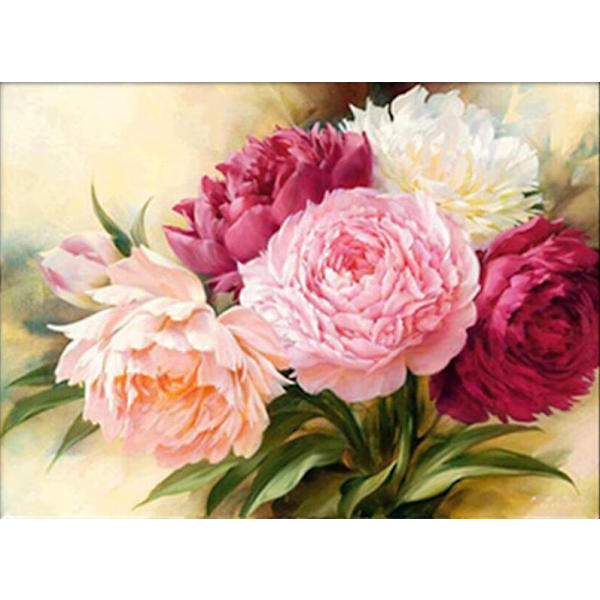 30 x 40 cm, fleur Diamond Painting Broderie Diamant Peinture  C